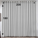 Blackout Curtain 2,00X1,80 S/Voil