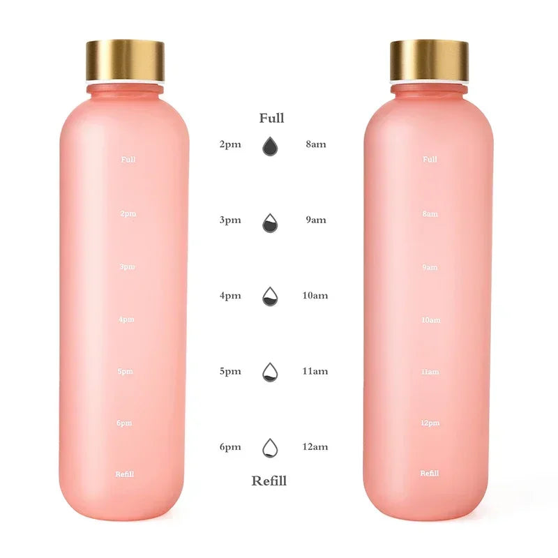 Garrafa de água de 1000ml , leve e prática