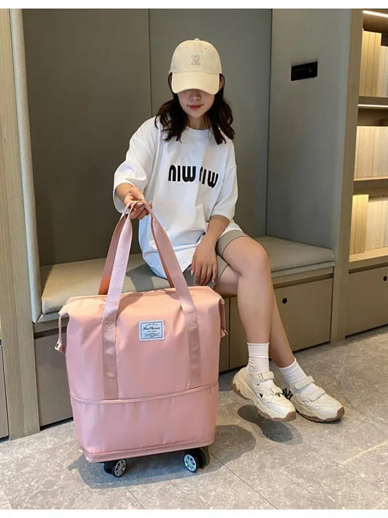 BOLSA DE VIAGEM RETRÁTIL COM GRANDE CAPACIDADE