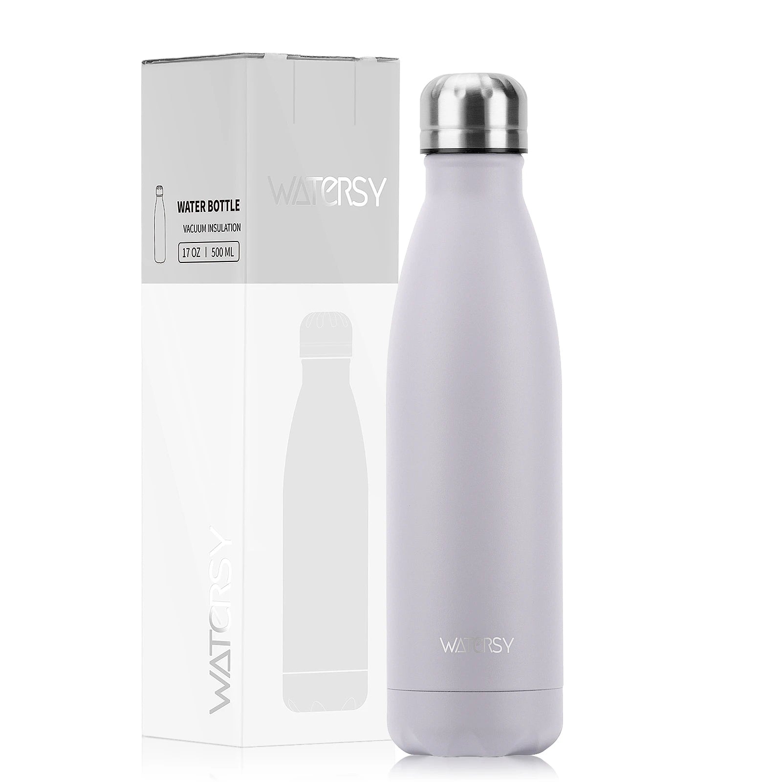Garrafa de água aço inoxidável de 500 ml com Isolamemto a vácuo e parede dupla.Esportiva e um Ótimo presente a seus Amigos