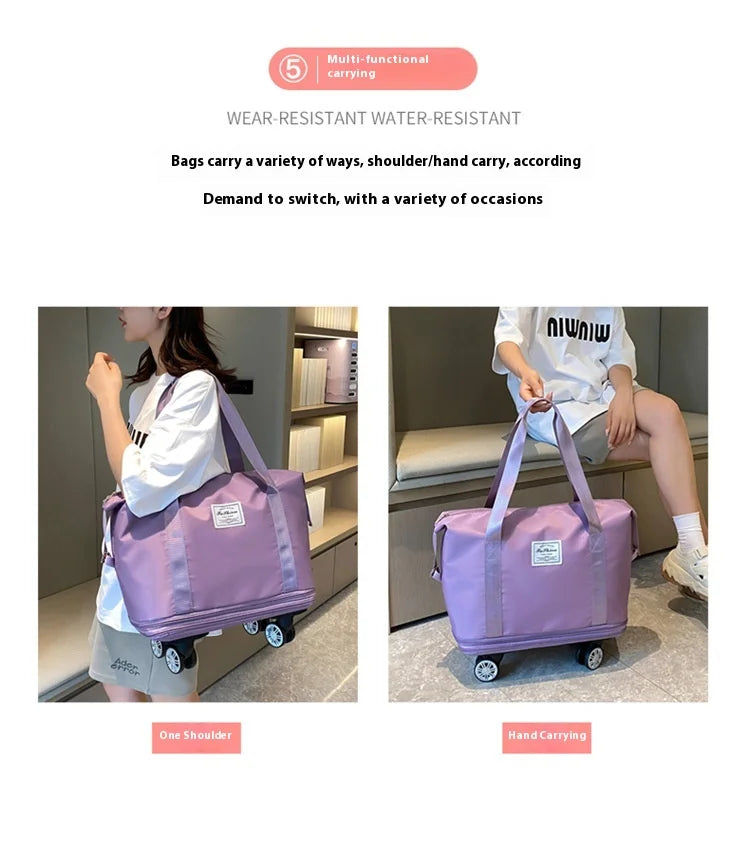BOLSA DE VIAGEM RETRÁTIL COM GRANDE CAPACIDADE
