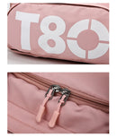 Gym Sports Backpack for Women T80 Hand Bag Fitness Travel Tote Outdoor Female Yoga Shoe Shoulder Duffle Luggage Portable Bag Man