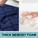 Memory Foam Bathroom Rug Anti-slip bathroom mat ultra Soft floor mat Non-Slip Water Absorbent and Machine Washable