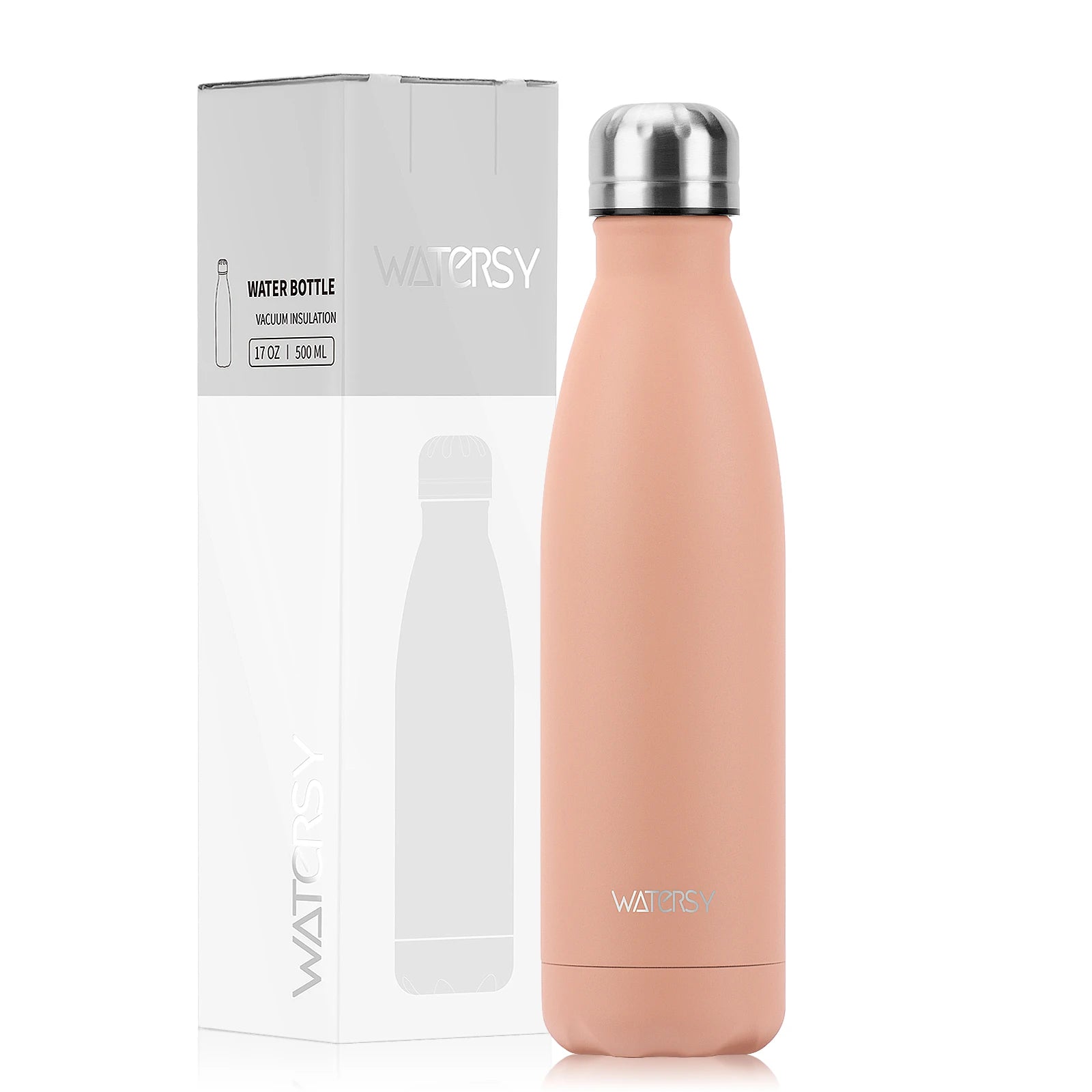 Garrafa de água aço inoxidável de 500 ml com Isolamemto a vácuo e parede dupla.Esportiva e um Ótimo presente a seus Amigos