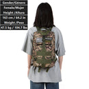 MUCHILAS TÁTICA IMPERMEÁVEL PARA TRILHAS, PESCA, CAÇA,ACAMPAMENTO E VIAGENS
