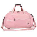 Bolsa de ginástica fitness mochila de viagem bolsas de ombro femininas bolsa de ioga ao ar livre bolsa de bagagem de treinamento bolsa transversal seca molhada mochila de fim de semana