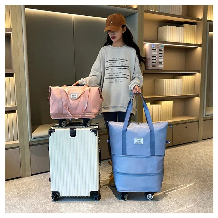 BOLSA DE VIAGEM RETRÁTIL COM GRANDE CAPACIDADE