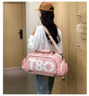 Gym Sports Backpack for Women T80 Hand Bag Fitness Travel Tote Outdoor Female Yoga Shoe Shoulder Duffle Luggage Portable Bag Man