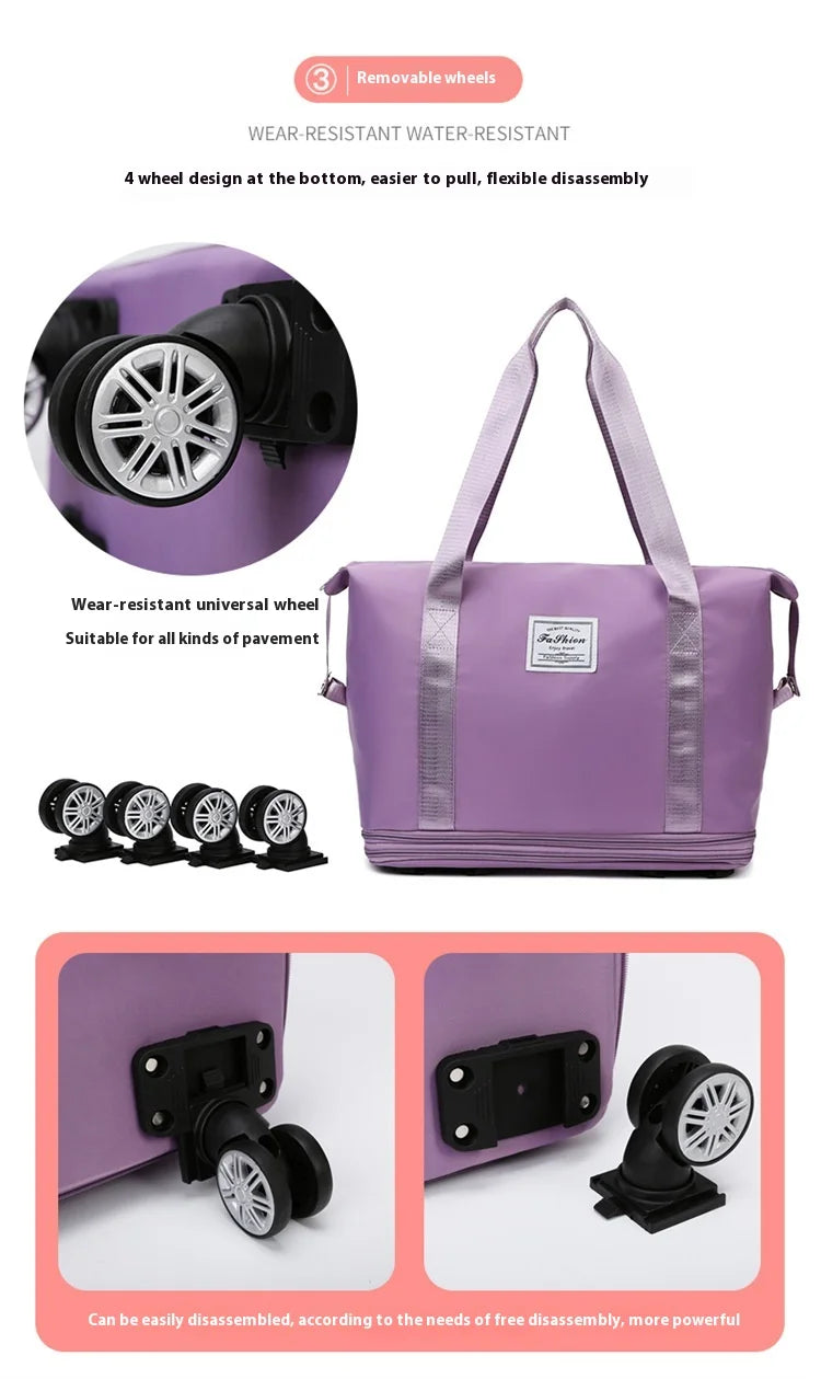 BOLSA DE VIAGEM RETRÁTIL COM GRANDE CAPACIDADE