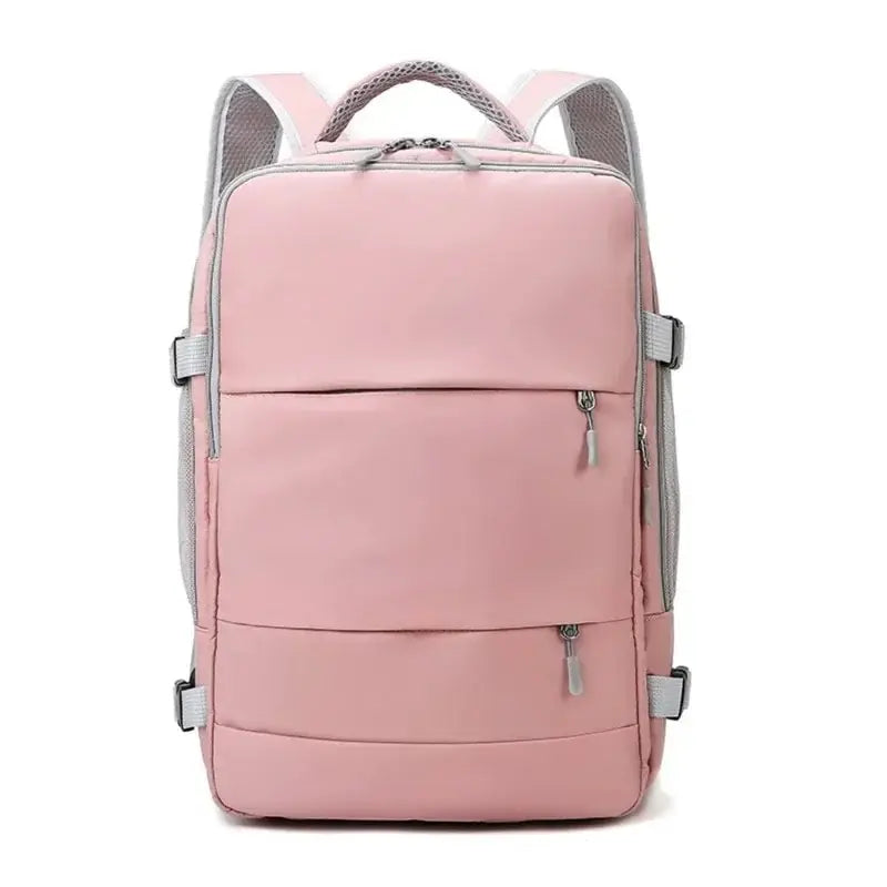 Casual Travel Backpack Women Large Capacity Waterproof Anti-Theft Casual Backpack Bag with Luggage Strap Laptop Backpack Women