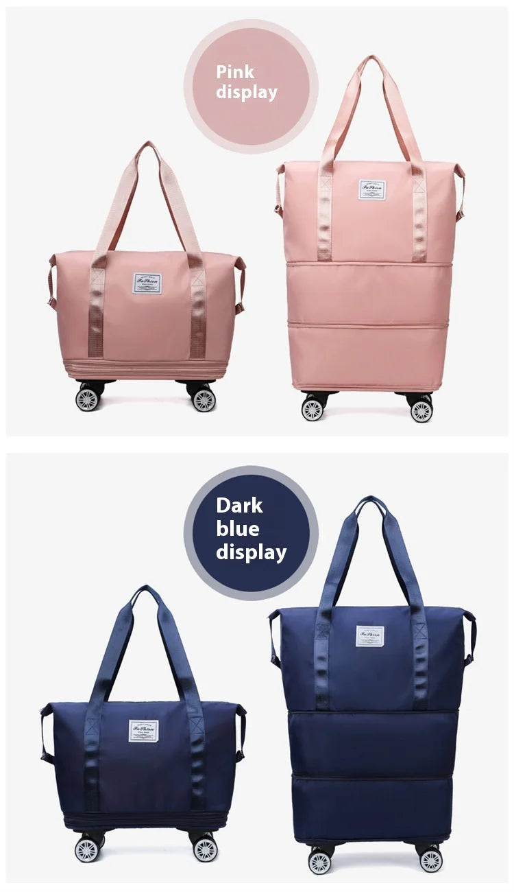 BOLSA DE VIAGEM RETRÁTIL COM GRANDE CAPACIDADE