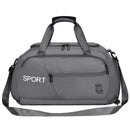 Bolsa de ginástica fitness mochila de viagem bolsas de ombro femininas bolsa de ioga ao ar livre bolsa de bagagem de treinamento bolsa transversal seca molhada mochila de fim de semana