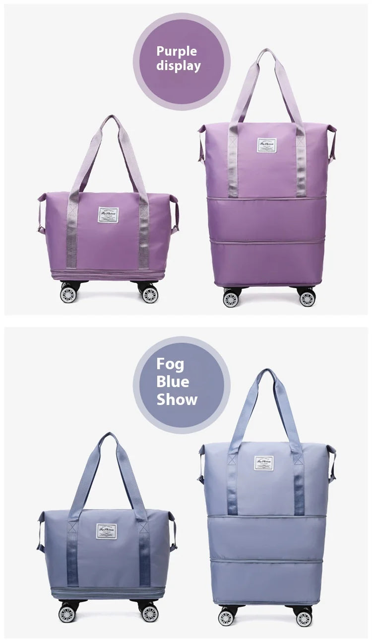 BOLSA DE VIAGEM RETRÁTIL COM GRANDE CAPACIDADE