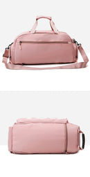 Gym Sports Backpack for Women T80 Hand Bag Fitness Travel Tote Outdoor Female Yoga Shoe Shoulder Duffle Luggage Portable Bag Man