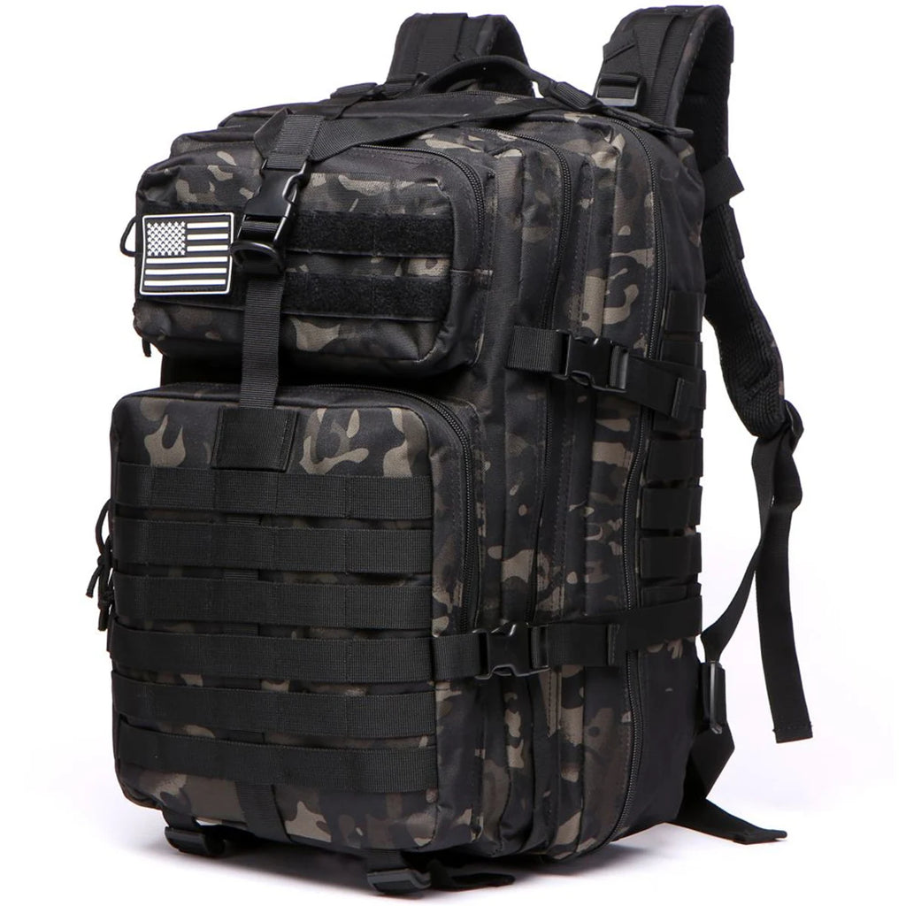 MUCHILAS TÁTICA IMPERMEÁVEL PARA TRILHAS, PESCA, CAÇA,ACAMPAMENTO E VIAGENS