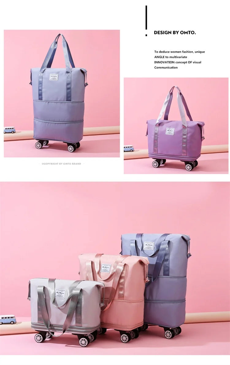 BOLSA DE VIAGEM RETRÁTIL COM GRANDE CAPACIDADE
