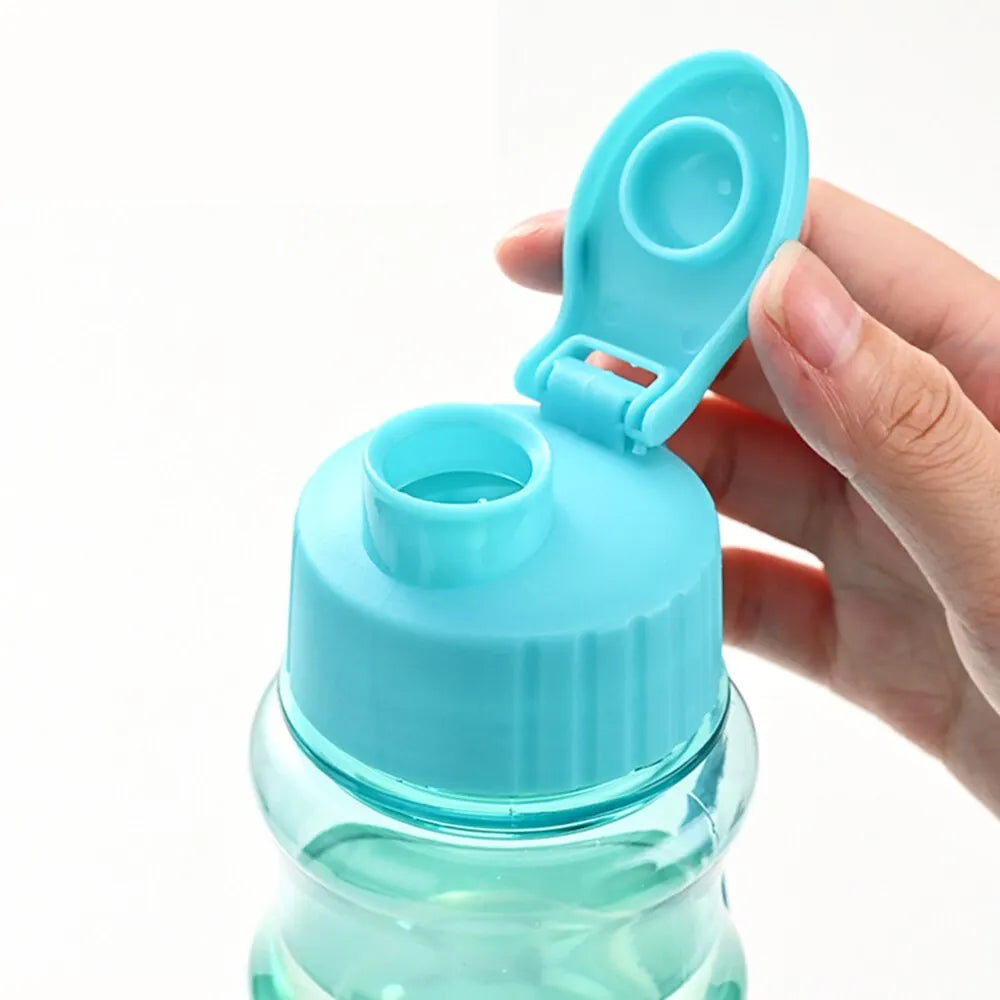 GARRAFAS DE ÁGUA TRANSPARENTE . (550 ml)