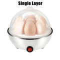 Electric Egg Cooker Boiler Maker Soft Medium or Hard Boil 14 Egg Capacity Two Layer Egg Maker,Egg SteamerWith Automatic Shut Off