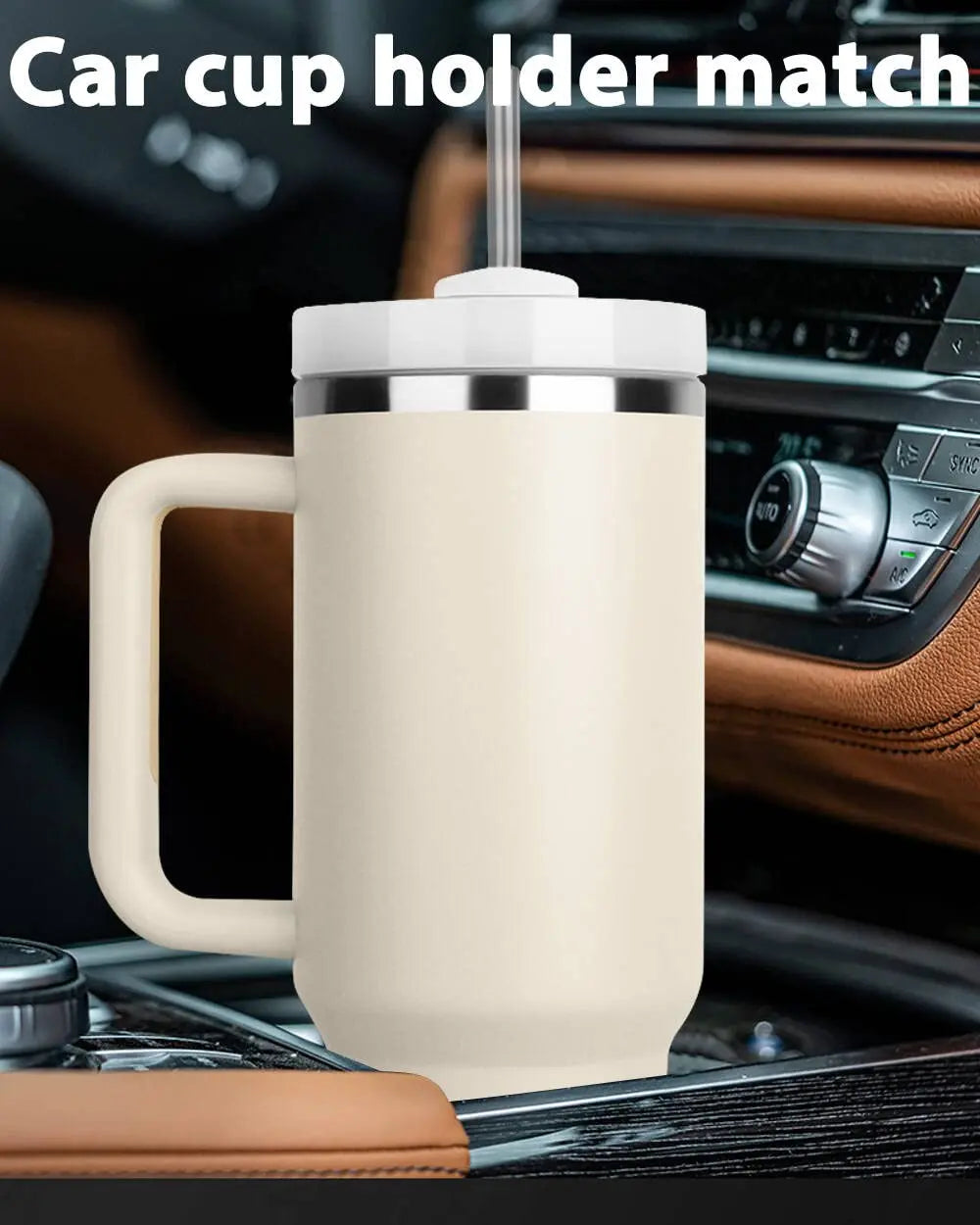 Copo Termico com Alça e Canudo . 1200 ml