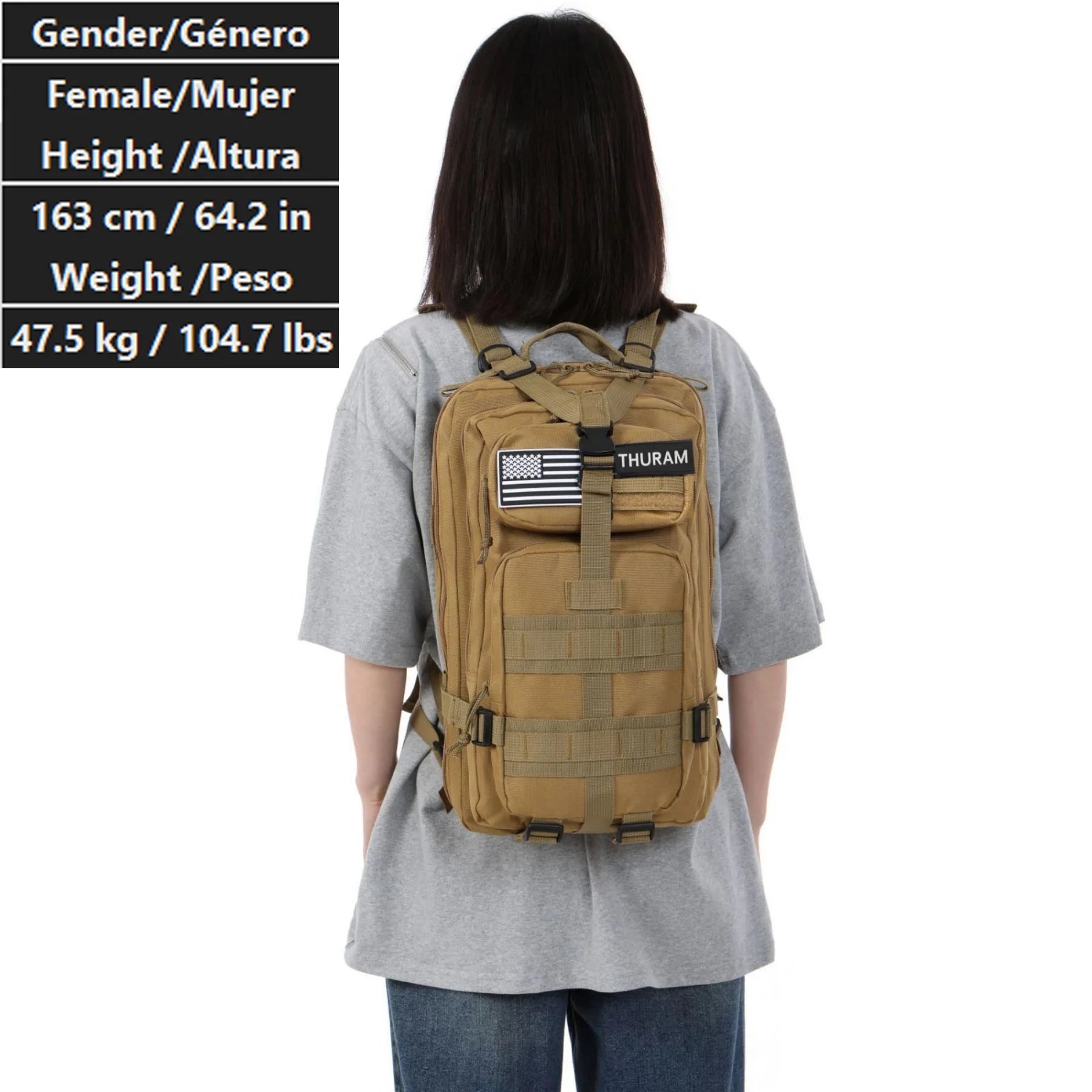 MUCHILAS TÁTICA IMPERMEÁVEL PARA TRILHAS, PESCA, CAÇA,ACAMPAMENTO E VIAGENS