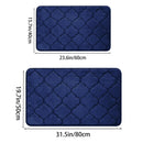 Memory Foam Bathroom Rug Anti-slip bathroom mat ultra Soft floor mat Non-Slip Water Absorbent and Machine Washable
