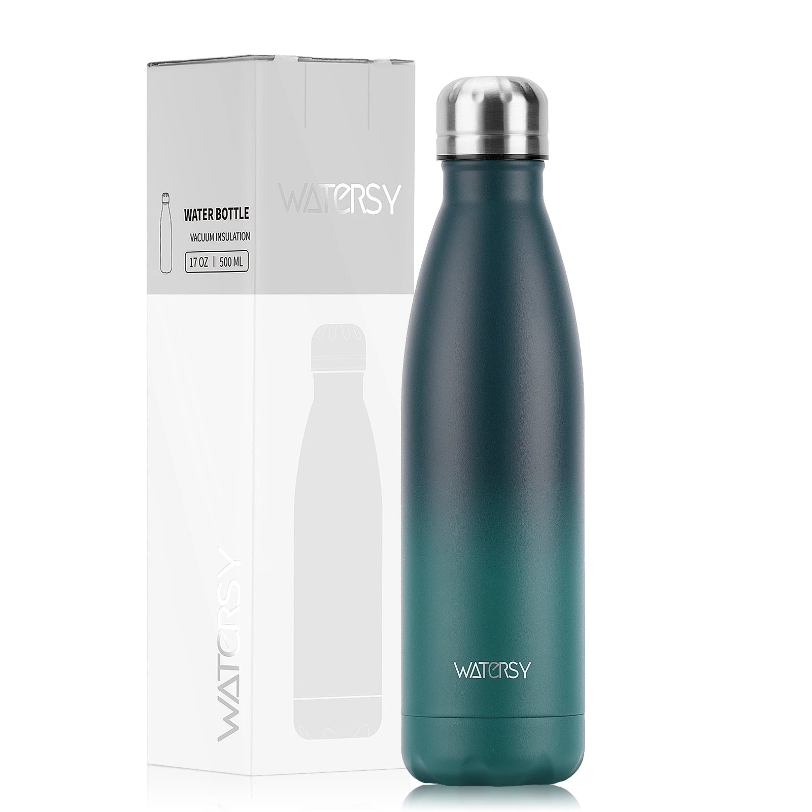 Garrafa de água aço inoxidável de 500 ml com Isolamemto a vácuo e parede dupla.Esportiva e um Ótimo presente a seus Amigos