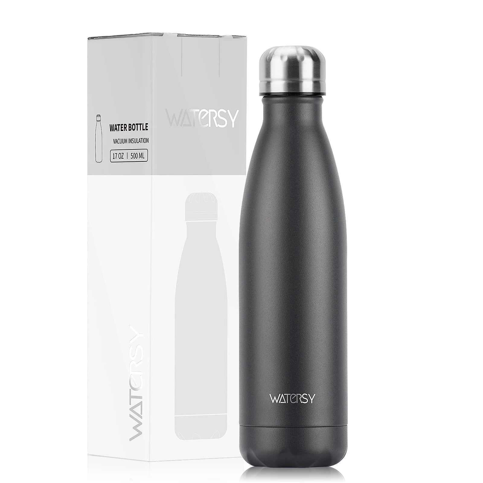 Garrafa de água aço inoxidável de 500 ml com Isolamemto a vácuo e parede dupla.Esportiva e um Ótimo presente a seus Amigos
