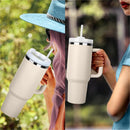 Copo Termico com Alça e Canudo . 1200 ml
