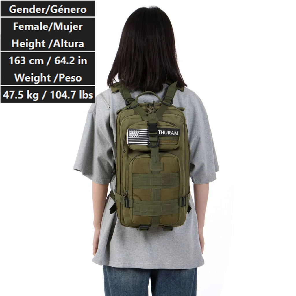 MUCHILAS TÁTICA IMPERMEÁVEL PARA TRILHAS, PESCA, CAÇA,ACAMPAMENTO E VIAGENS