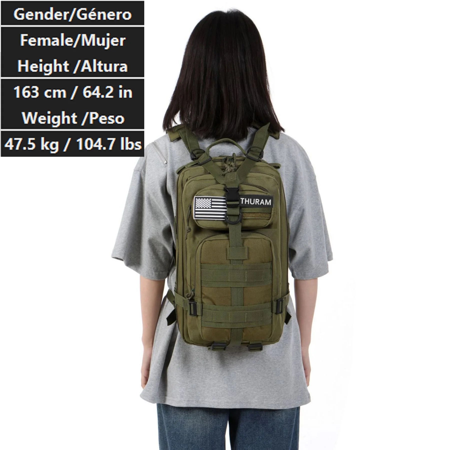 MUCHILAS TÁTICA IMPERMEÁVEL PARA TRILHAS, PESCA, CAÇA,ACAMPAMENTO E VIAGENS