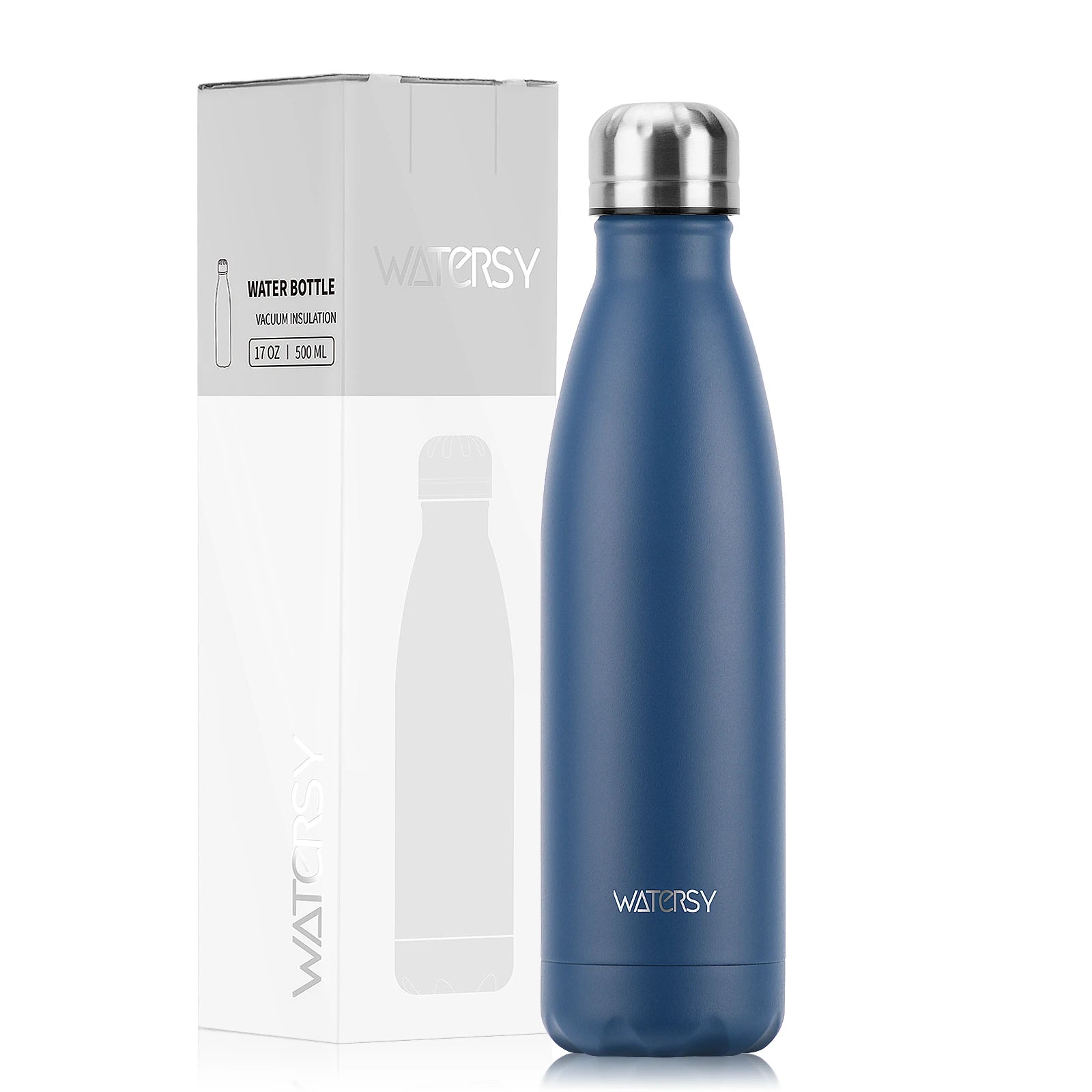 Garrafa de água aço inoxidável de 500 ml com Isolamemto a vácuo e parede dupla.Esportiva e um Ótimo presente a seus Amigos