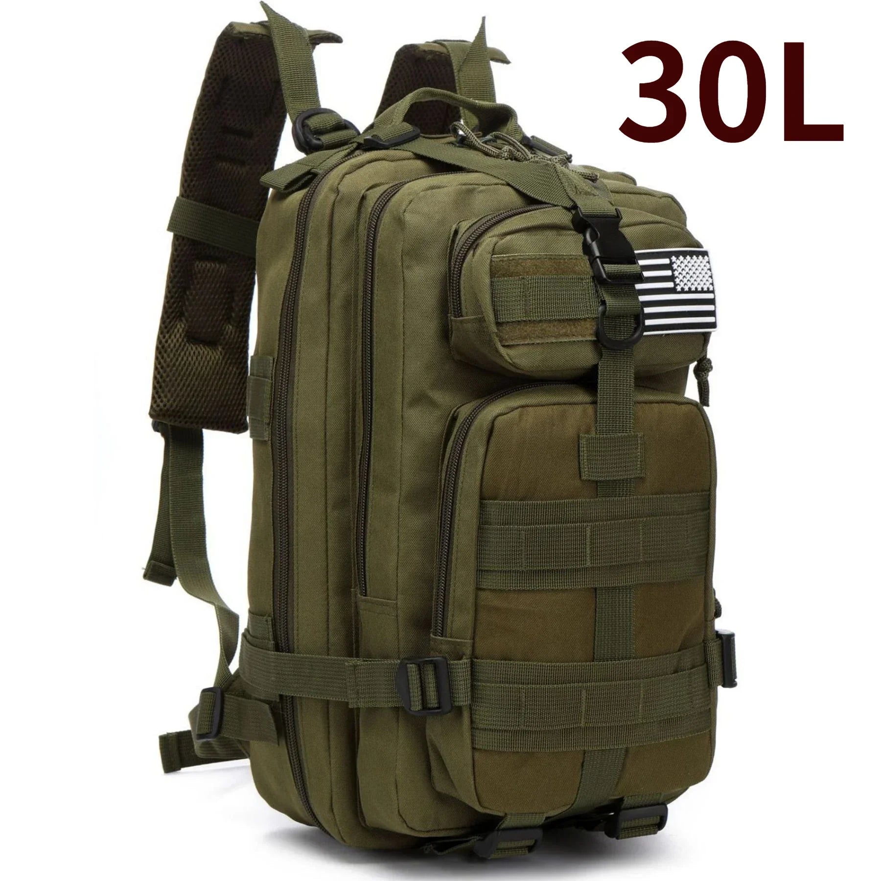 MUCHILAS TÁTICA IMPERMEÁVEL PARA TRILHAS, PESCA, CAÇA,ACAMPAMENTO E VIAGENS