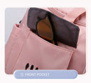 Bolsa de ginástica esportiva, bolsa de viagem seca e molhada para mulheres