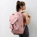 Bolsa de ginástica fitness mochila de viagem bolsas de ombro femininas bolsa de ioga ao ar livre bolsa de bagagem de treinamento bolsa transversal seca molhada mochila de fim de semana