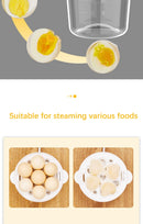 Electric Egg Cooker Boiler Maker Soft Medium or Hard Boil 14 Egg Capacity Two Layer Egg Maker,Egg SteamerWith Automatic Shut Off