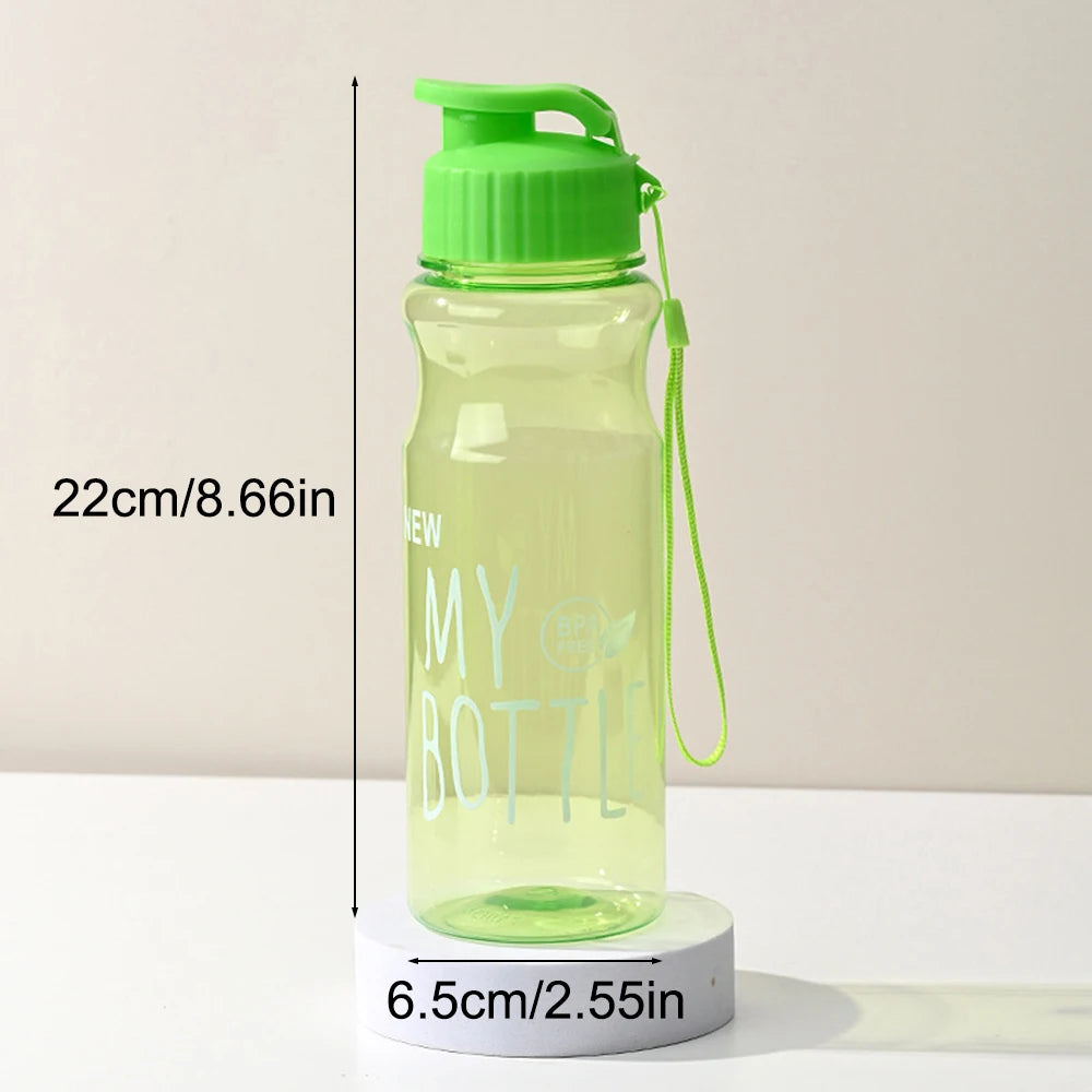 GARRAFAS DE ÁGUA TRANSPARENTE . (550 ml)