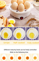 Electric Egg Cooker Boiler Maker Soft Medium or Hard Boil 14 Egg Capacity Two Layer Egg Maker,Egg SteamerWith Automatic Shut Off