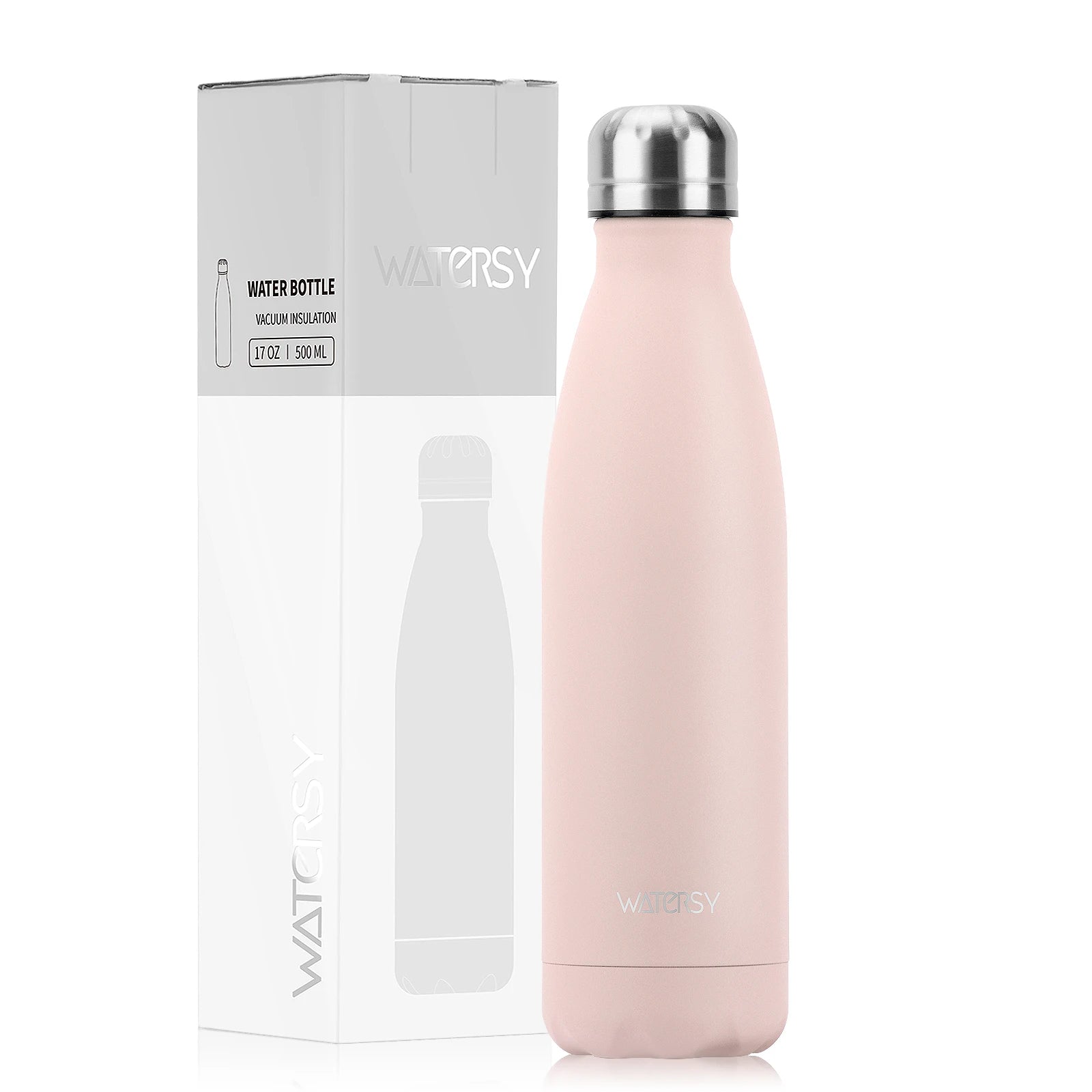 Garrafa de água aço inoxidável de 500 ml com Isolamemto a vácuo e parede dupla.Esportiva e um Ótimo presente a seus Amigos