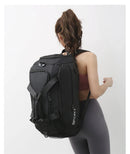 Bolsa de ginástica fitness mochila de viagem bolsas de ombro femininas bolsa de ioga ao ar livre bolsa de bagagem de treinamento bolsa transversal seca molhada mochila de fim de semana