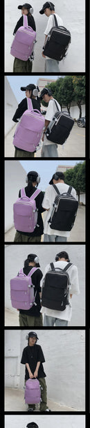 Casual Travel Backpack Women Large Capacity Waterproof Anti-Theft Casual Backpack Bag with Luggage Strap Laptop Backpack Women