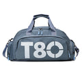 Gym Sports Backpack for Women T80 Hand Bag Fitness Travel Tote Outdoor Female Yoga Shoe Shoulder Duffle Luggage Portable Bag Man